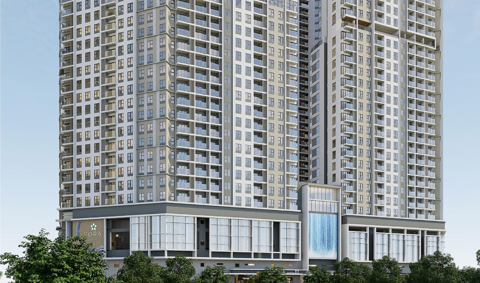 phối cảnh sora gardens iii