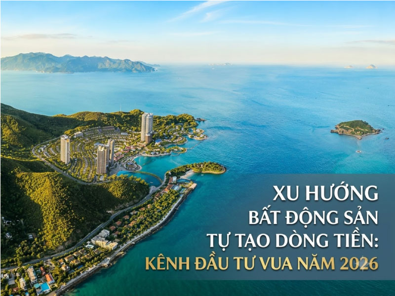 Alora Nha Trang Xu Hướng Bất Động Sản Tự Tạo Dòng Tiền: Kênh Đầu Tư Vua Năm 2026