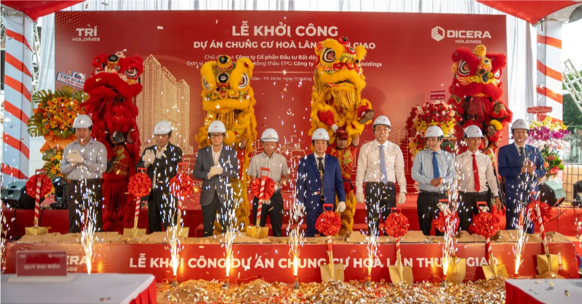 Dự án đã hoàn tất phê duyệt quy hoạch tổng mặt bằng tỷ lệ 1/500 và làm lễ khởi công vào cuối 2025